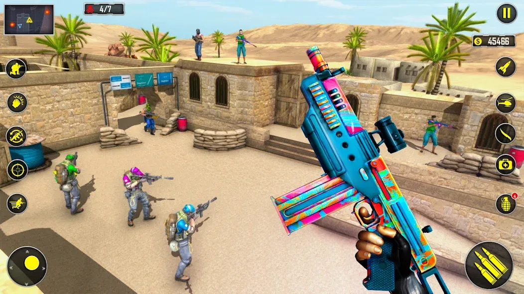 Fps Shooting Strike: Gun Games  [МОД Меню] Screenshot 3