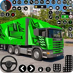 Взломанная Indian Truck Game 3d Truck sim (Трак Геймс Драйвинг Симулятор)  [МОД Меню] - последняя версия apk на Андроид