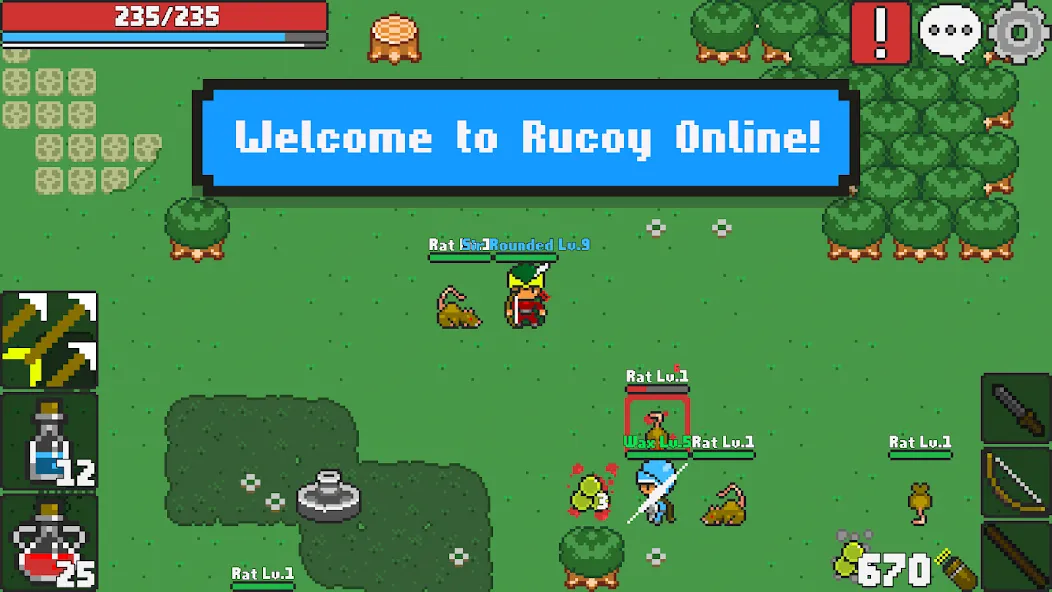 Rucoy Online - MMORPG MMO RPG (Рукой Онлайн)  [МОД Unlocked] Screenshot 1