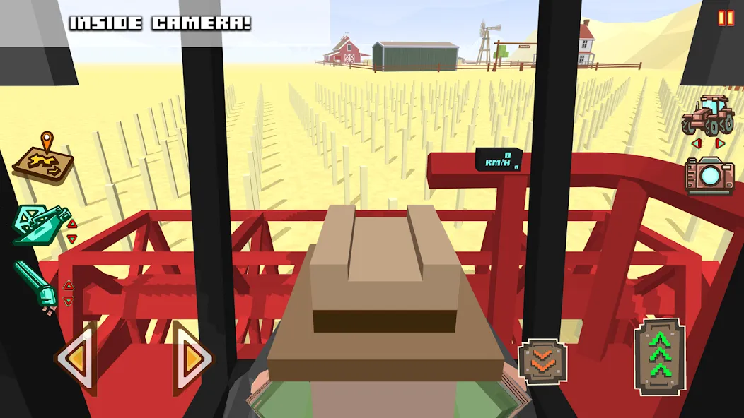 Blocky Farm Racing & Simulator  [МОД Все открыто] Screenshot 3