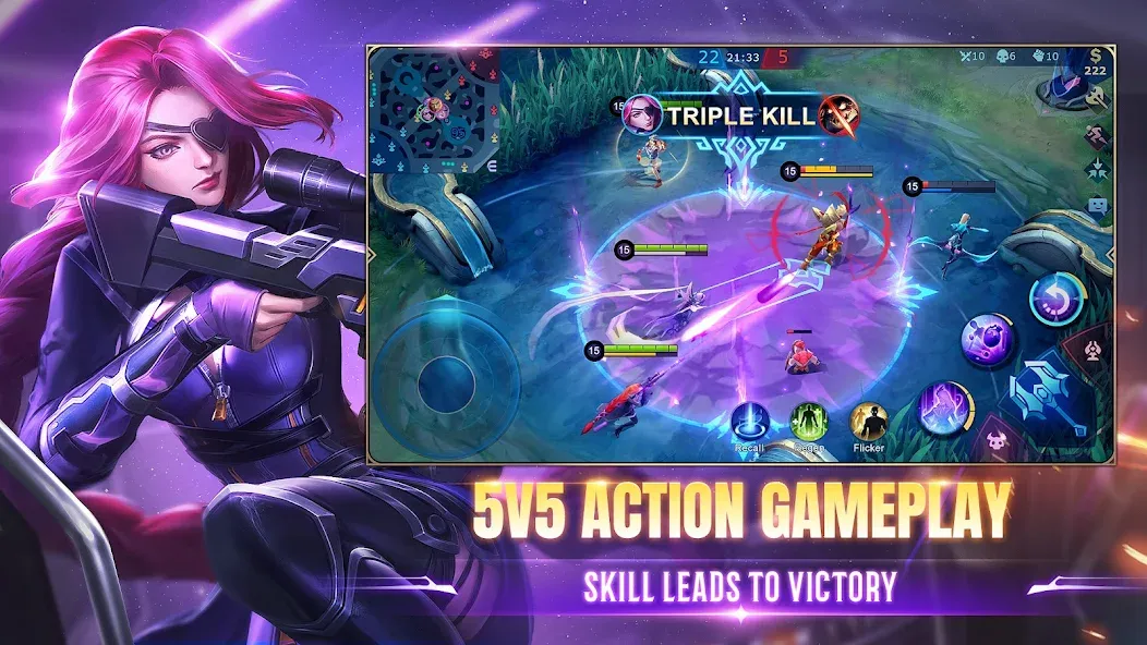 Mobile Legends: Bang Bang (Мобильные Легенды)  [МОД Бесконечные монеты] Screenshot 1