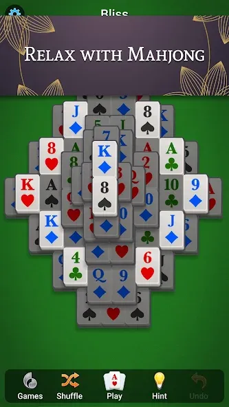 Mahjong Solitaire  [МОД Много денег] Screenshot 1