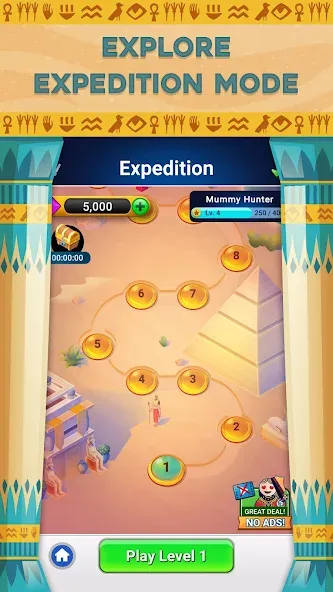 Pyramid Solitaire - Card Games (Пирамида Солитер)  [МОД Menu] Screenshot 1