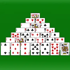 Скачать взломанную Pyramid Solitaire - Card Games (Пирамида Солитер)  [МОД Menu] - полная версия apk на Андроид