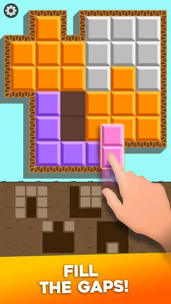 Block Puzzle Cats (Блок Пазл Кошки)  [МОД Menu] Screenshot 2