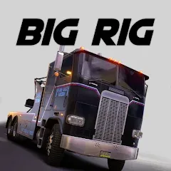 Взломанная Big Rig Racing: Drag racing (Биг Риг Рейсинг)  [МОД Много монет] - стабильная версия apk на Андроид