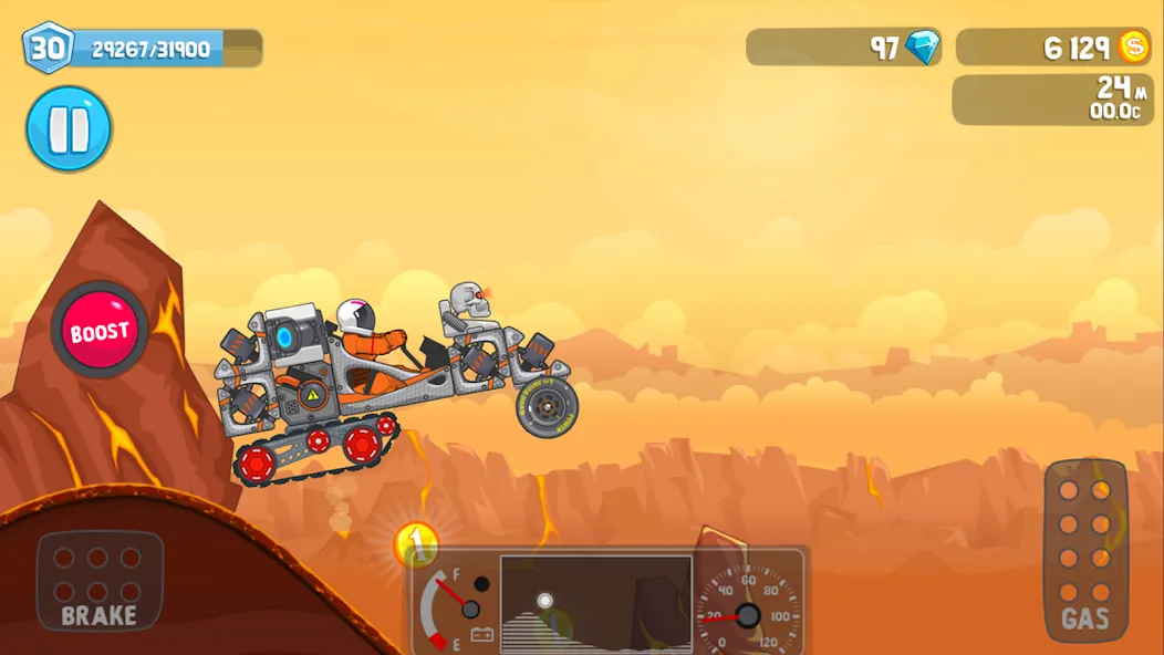 Rovercraft:Race Your Space Car (Роверкрафт)  [МОД Меню] Screenshot 3