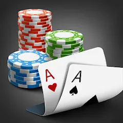 Скачать взломанную Texas holdem poker king  [МОД Unlocked] - последняя версия apk на Андроид