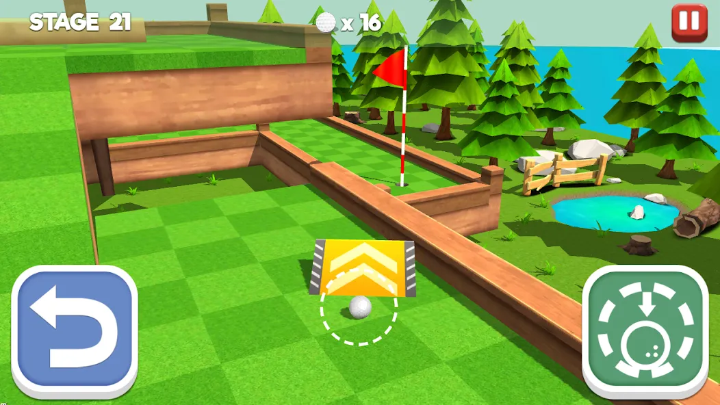 Putting Golf King  [МОД Бесконечные монеты] Screenshot 3