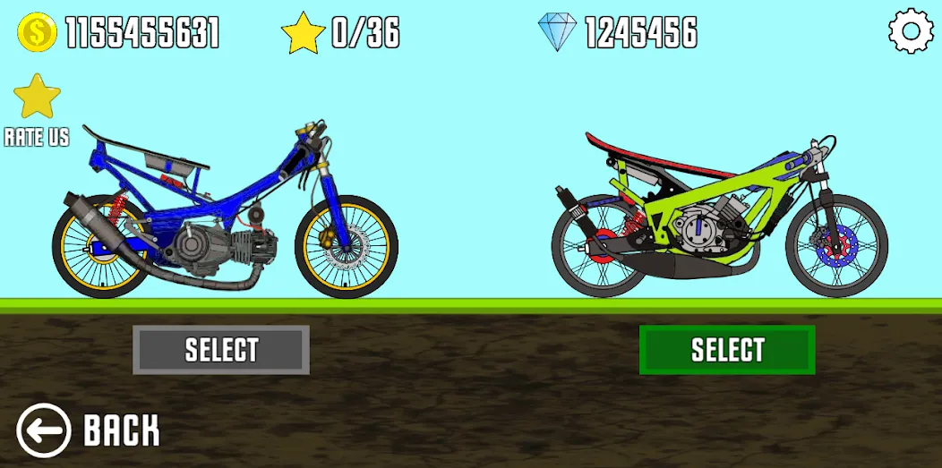 Drag Racing Bike (Драг рейсинг байк)  [МОД Mega Pack] Screenshot 2