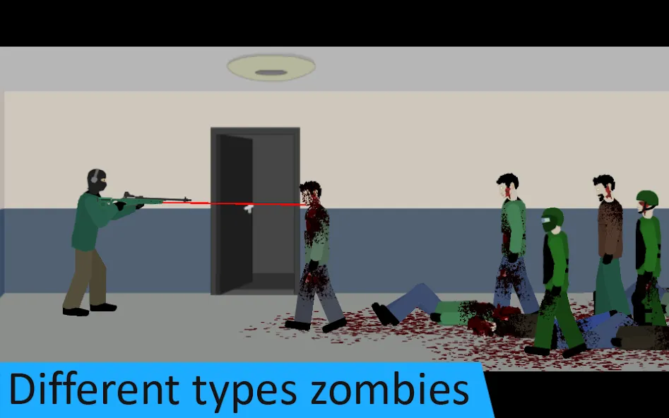 Flat Zombies: Defense&Cleanup (Флэт Зомби)  [МОД Menu] Screenshot 2