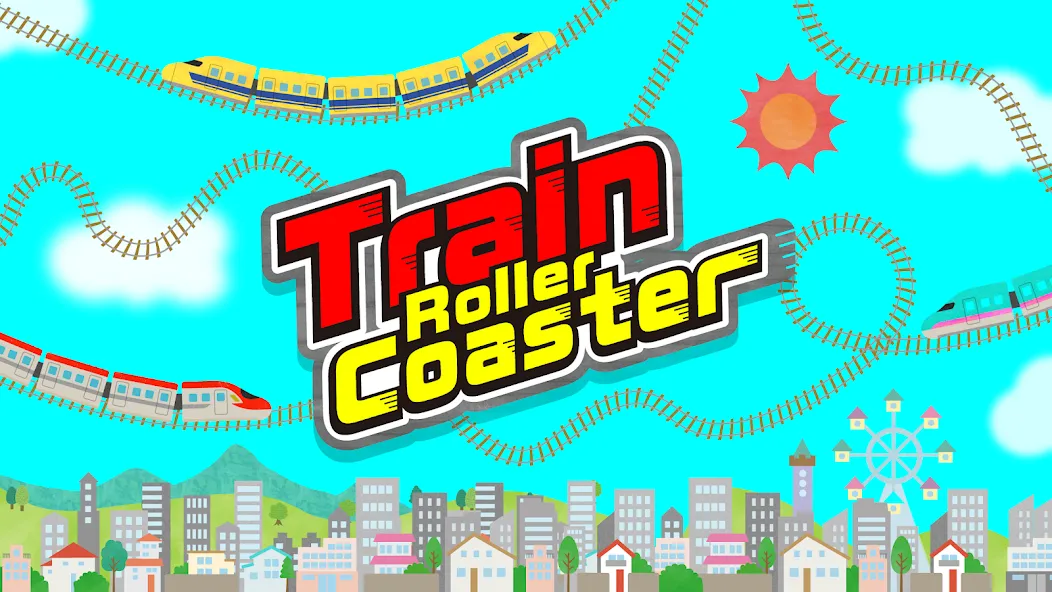 Train Roller Coaster (Трейн Роллеркостер)  [МОД Много денег] Screenshot 1