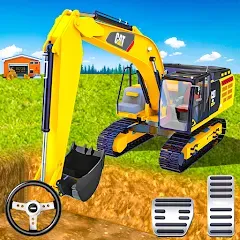 Скачать взлом Heavy Construction Simulator  [МОД Меню] - стабильная версия apk на Андроид