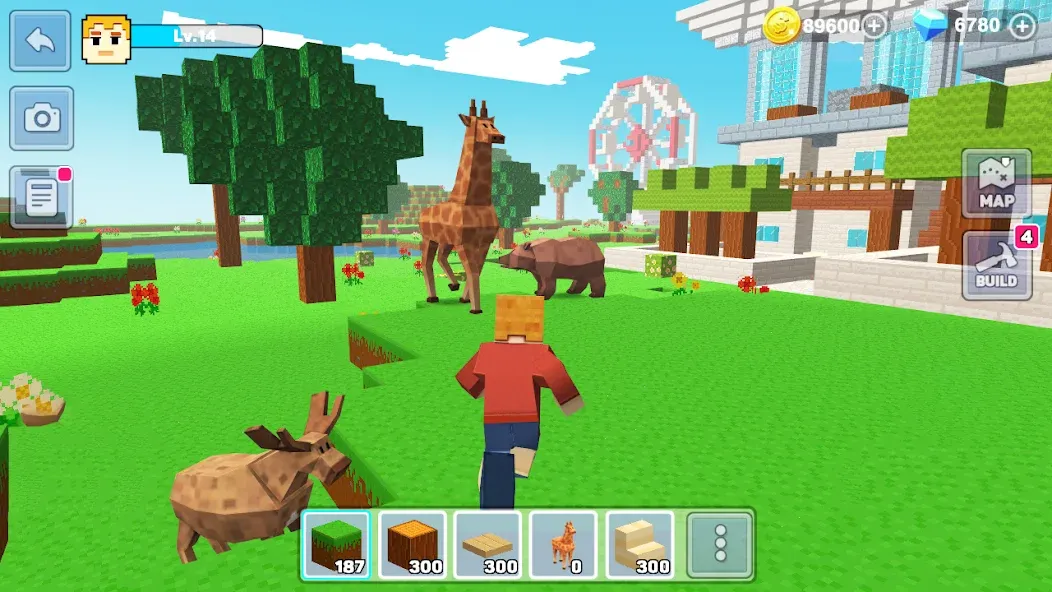 MiniCraft: Blocky Craft 2024 (МиниКрафт)  [МОД Бесконечные монеты] Screenshot 3