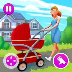 Скачать взлом Mother Simulator: Family life  [МОД Бесконечные монеты] - последняя версия apk на Андроид