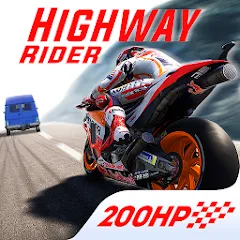 Скачать взломанную Moto Bike Race : Driving Car (Мото Байк Рейс)  [МОД Mega Pack] - последняя версия apk на Андроид