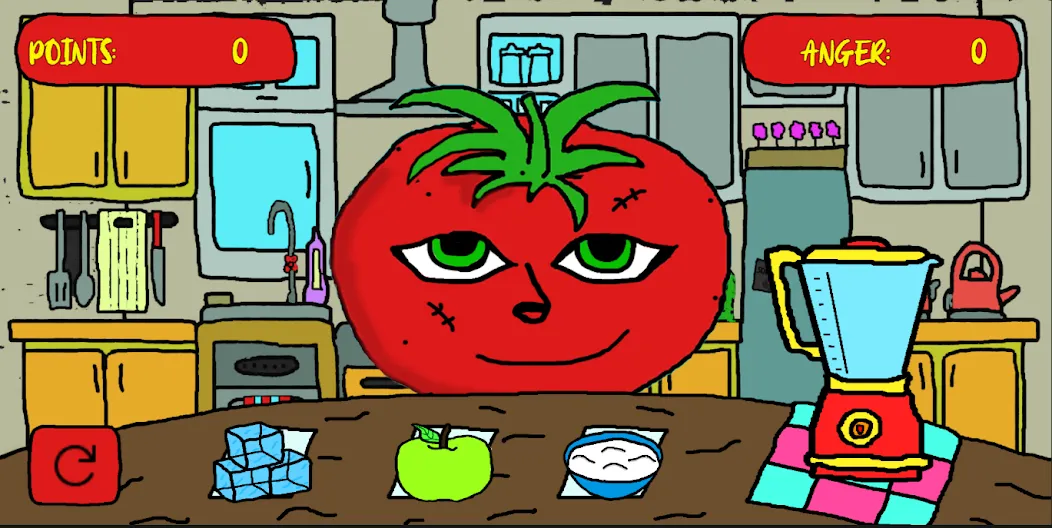 Mr Hungry Tomato (Мистер Голодный Помидор)  [МОД Бесконечные монеты] Screenshot 1