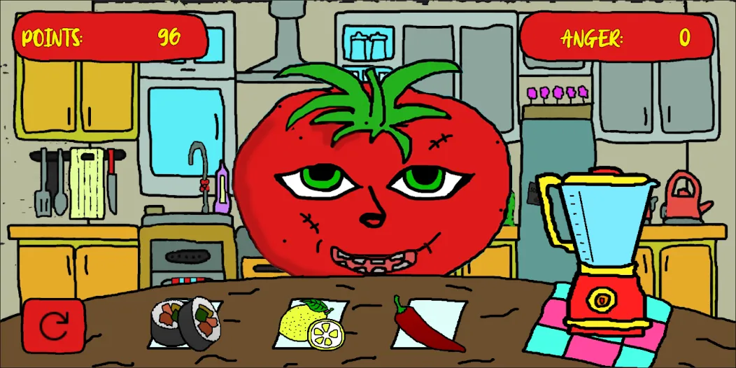 Mr Hungry Tomato (Мистер Голодный Помидор)  [МОД Бесконечные монеты] Screenshot 2