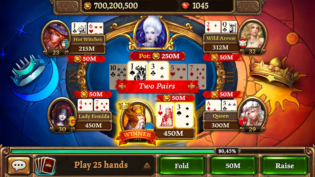 Texas Holdem - Scatter Poker (Тексас Холдем)  [МОД Unlimited Money] Screenshot 1