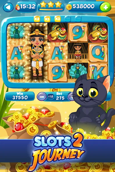 Slots Journey 2: Vegas Casino  [МОД Unlimited Money] Screenshot 1