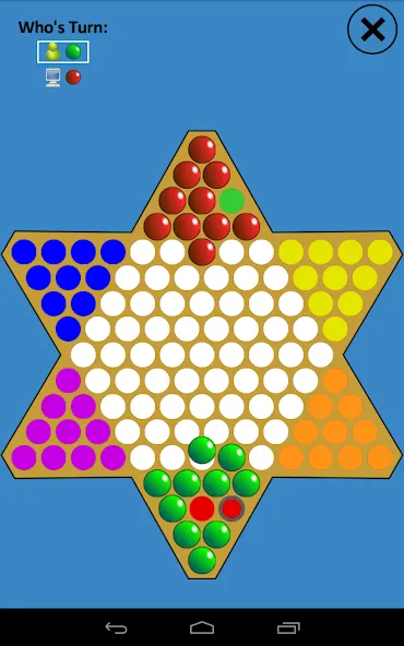 Chinese Checkers Touch (Китайские шашки Тач)  [МОД Меню] Screenshot 4