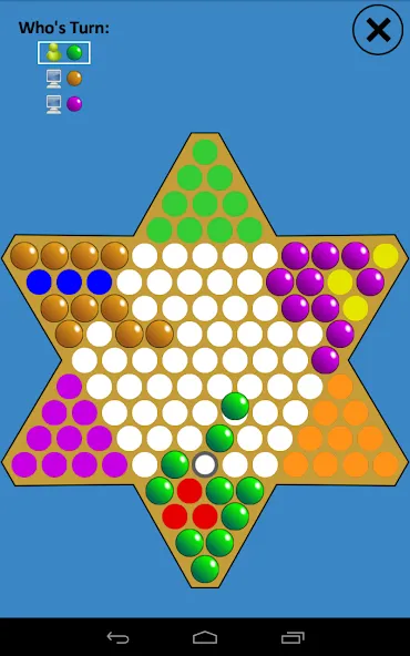 Chinese Checkers Touch (Китайские шашки Тач)  [МОД Меню] Screenshot 5