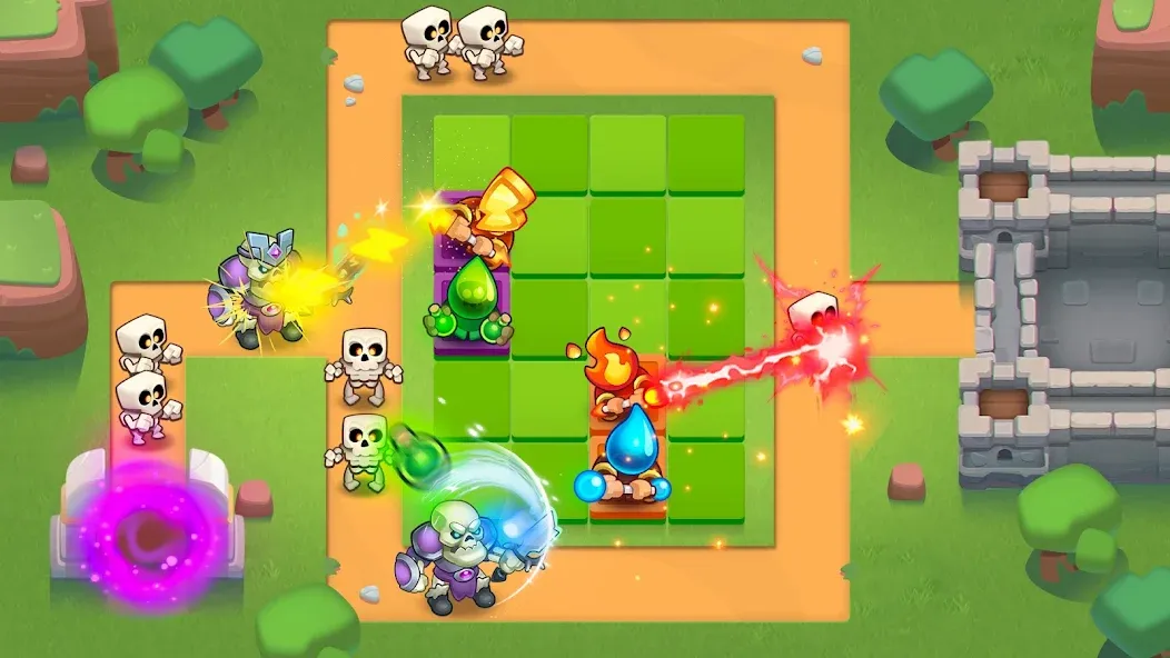 Rush Royale: Tower Defense TD (Раш Рояль)  [МОД Меню] Screenshot 1