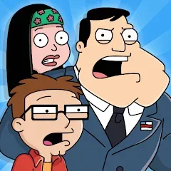 Взломанная American Dad! Apocalypse Soon!  [МОД Все открыто] - стабильная версия apk на Андроид