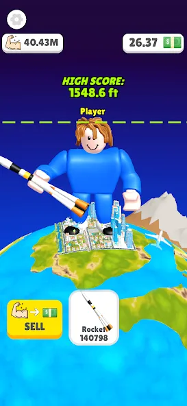 Lifting Hero (Лифтинг герой)  [МОД Unlocked] Screenshot 3