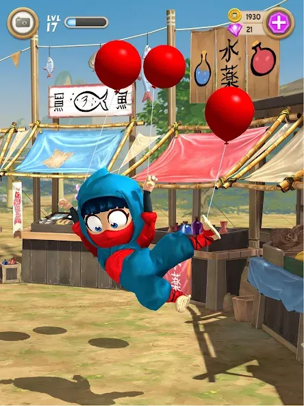 Clumsy Ninja (Кламзи Ниндзя)  [МОД Menu] Screenshot 3