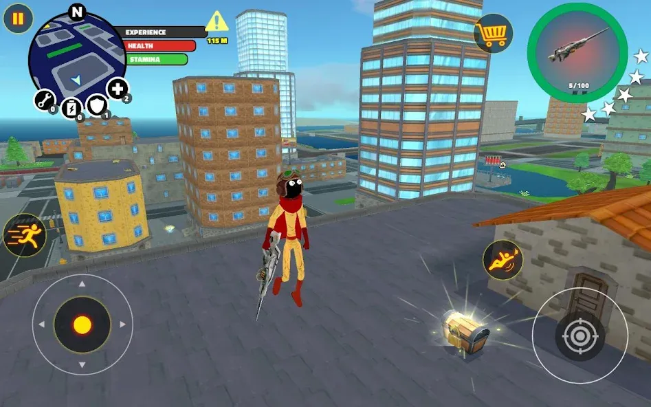 Stick Superhero  [МОД Menu] Screenshot 1