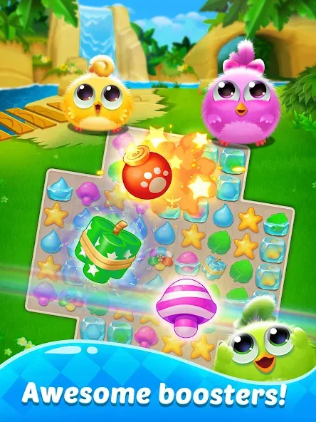 Puzzle Wings: match 3 games (Пазл Вингс)  [МОД Меню] Screenshot 1