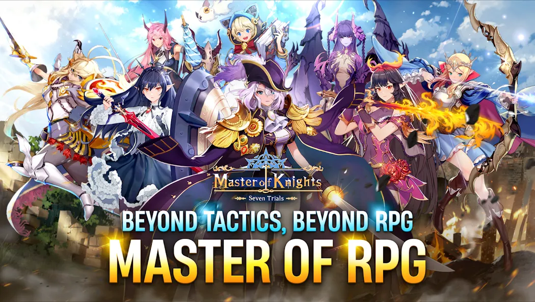 Master of Knights- Tactics RPG (Мастер оф Найтс)  [МОД Menu] Screenshot 3