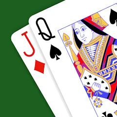 Скачать взломанную Pinochle - Expert AI (Пиночле)  [МОД Много денег] - последняя версия apk на Андроид