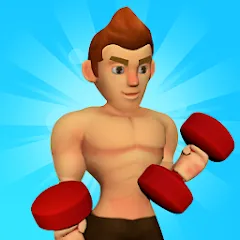 Взлом Muscle Tycoon 3D: MMA Boxing (Масл Тайкун 3D)  [МОД Menu] - последняя версия apk на Андроид