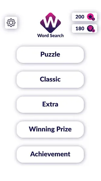 Word Search Puzzle (Уорд Срч Пазл)  [МОД Unlocked] Screenshot 2