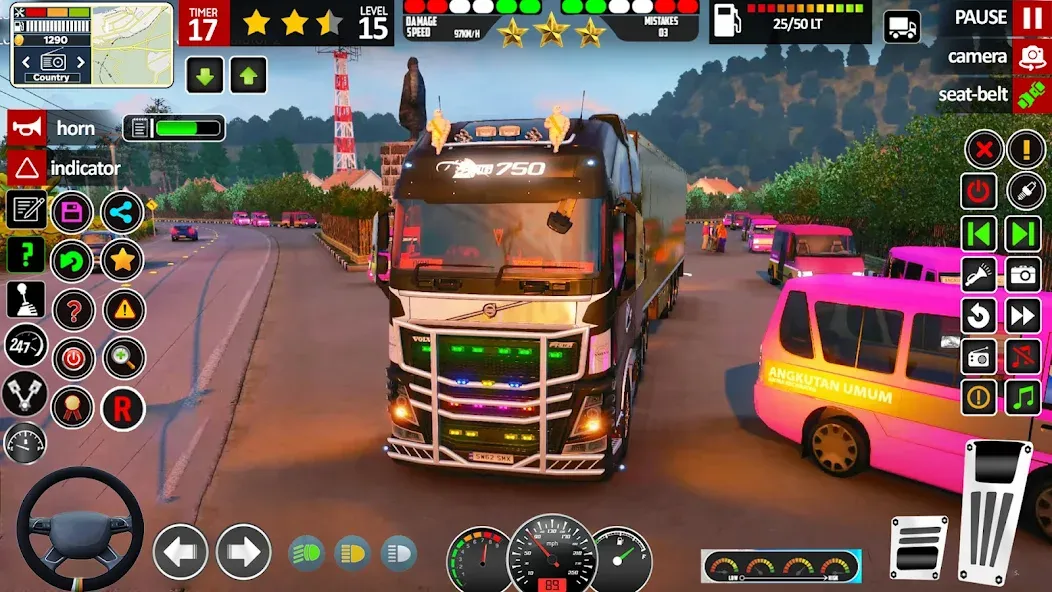 Cargo Truck Driving Truck Game (Ойл трек геймс симулятор 3D)  [МОД Mega Pack] Screenshot 5