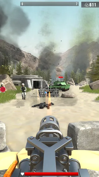 Infantry Attack: War 3D FPS (Инфантерийская атака)  [МОД Меню] Screenshot 2