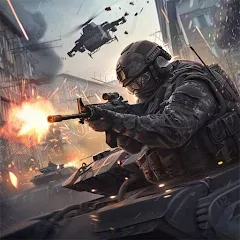 Скачать взлом Infantry Attack: War 3D FPS (Инфантерийская атака)  [МОД Меню] - стабильная версия apk на Андроид