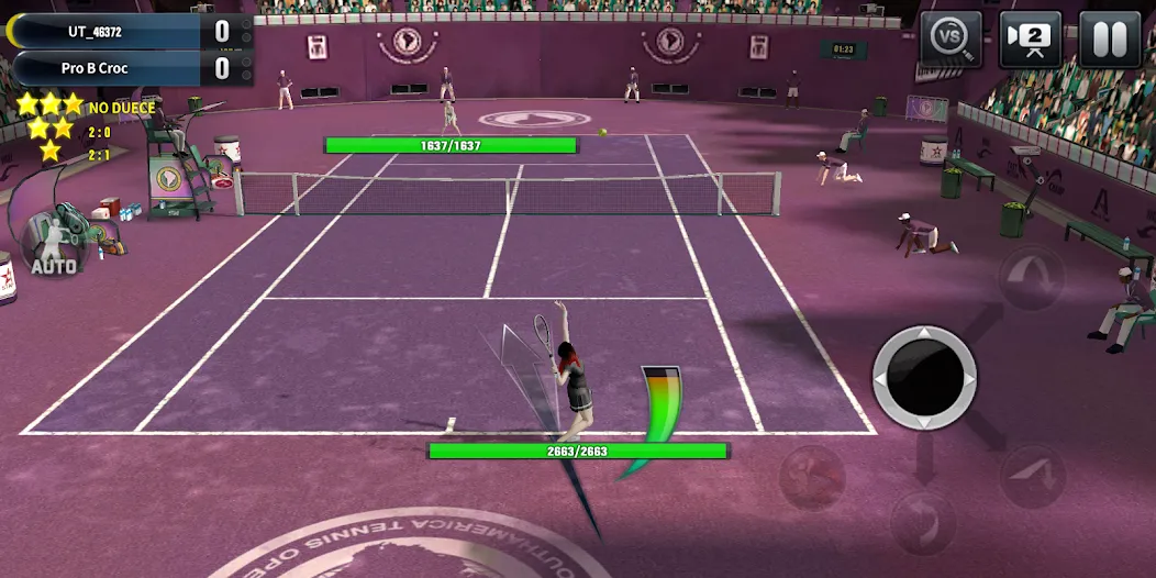 Ultimate Tennis: 3D online spo (Ультимейт Теннис)  [МОД Бесконечные монеты] Screenshot 5