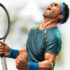 Взломанная Ultimate Tennis: 3D online spo (Ультимейт Теннис)  [МОД Бесконечные монеты] - последняя версия apk на Андроид