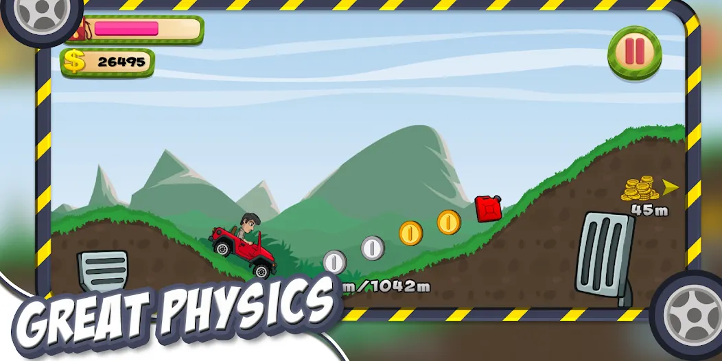 Hill Racing – Offroad Hill Adv (Хилл Рэйсинг)  [МОД Меню] Screenshot 2