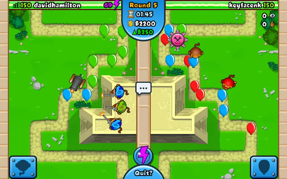 Bloons TD Battles (Блунс ТД Батлз)  [МОД Много монет] Screenshot 2