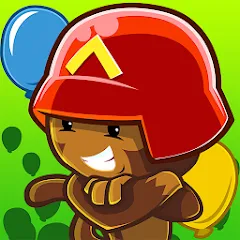 Взломанная Bloons TD Battles (Блунс ТД Батлз)  [МОД Много монет] - полная версия apk на Андроид