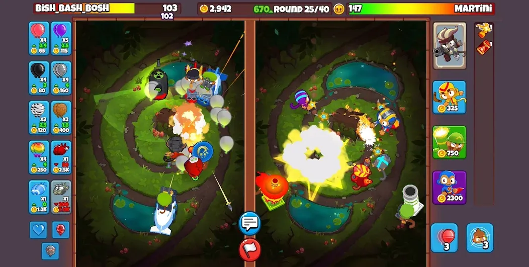 Bloons TD Battles 2 (Блунс ТД Батлс 2)  [МОД Menu] Screenshot 5