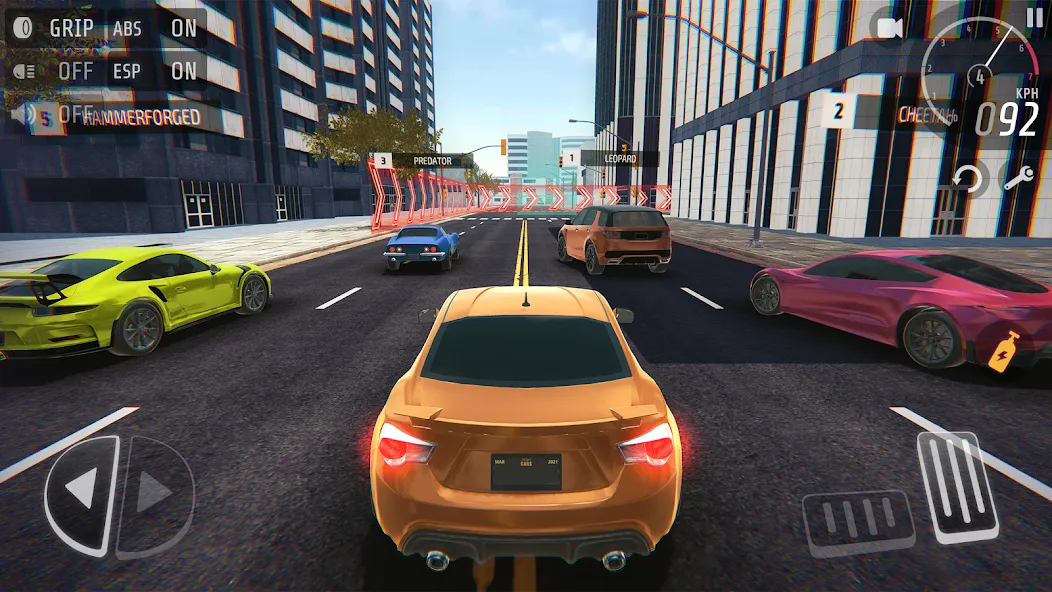 Nitro Speed car racing games (Нитро Спид)  [МОД Mega Pack] Screenshot 1