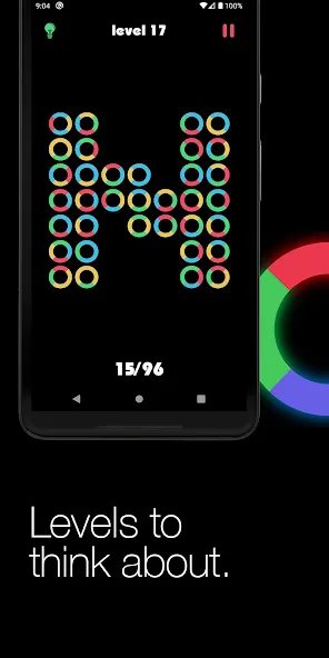 Logic circles. Puzzle game.  [МОД Бесконечные деньги] Screenshot 3