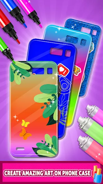 Mobile Phone Case DIY  [МОД Бесконечные монеты] Screenshot 1