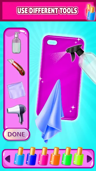 Mobile Phone Case DIY  [МОД Бесконечные монеты] Screenshot 5