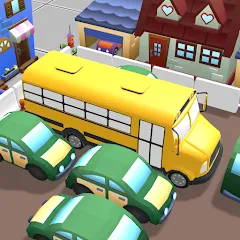 Взломанная Car Parking Jam 3D: Move it!  [МОД Много монет] - стабильная версия apk на Андроид